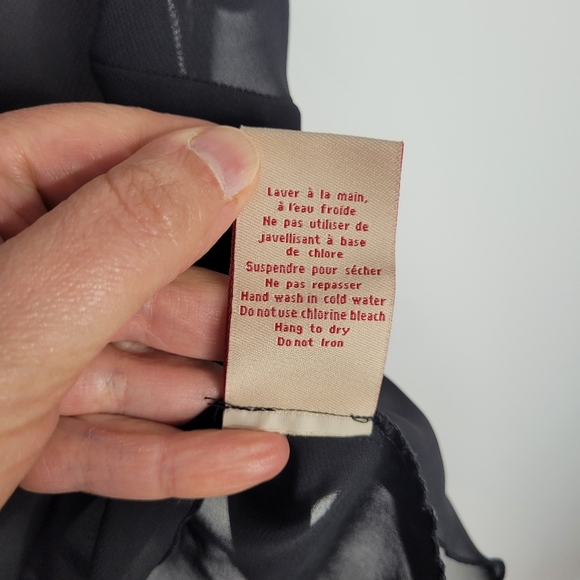 Sheer black cami size medium - Picture 8 of 9